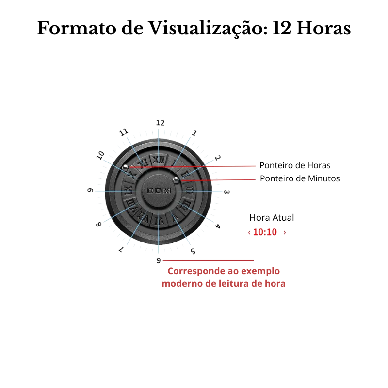 Relógio Masculino de Esfera Magnética - Garabella