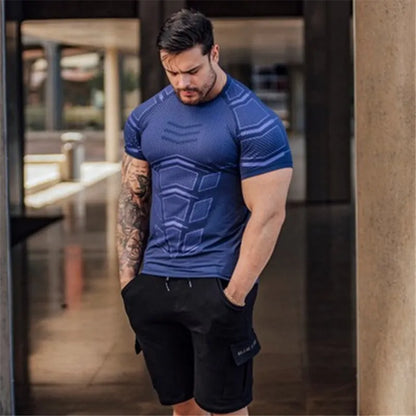 Camiseta Academia Masculina Strech - Garabella