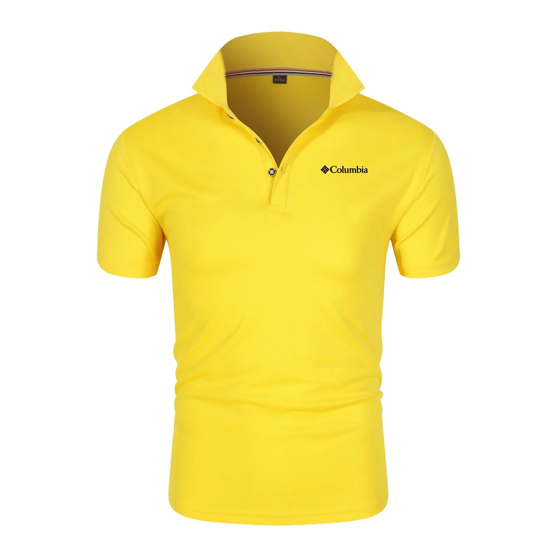 Camisa Polo Masculina Amarela - Garabella