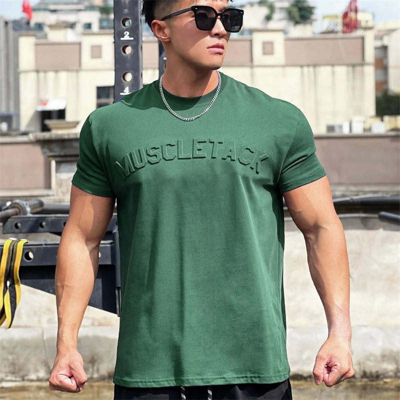 Camiseta Masculina Casual em Algodão - Garabella