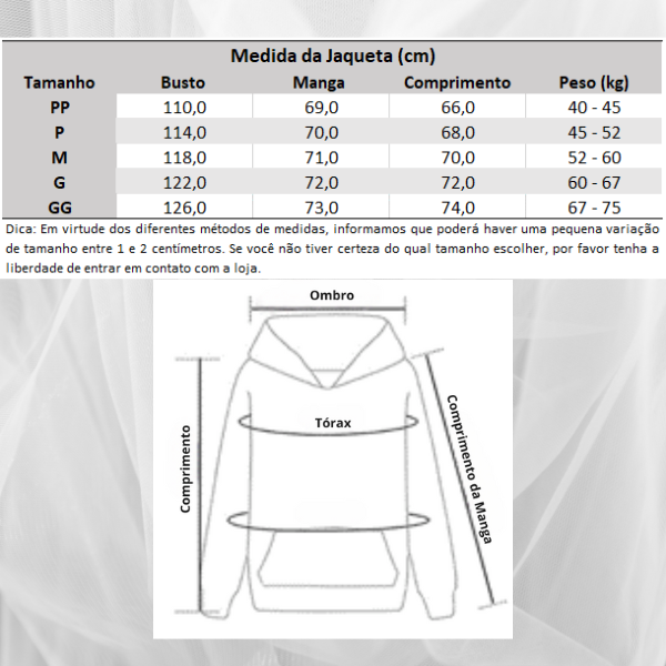 Jaqueta Moletom Feminina   - Garabella