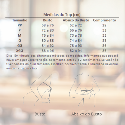 Top Feminino Ombro Único