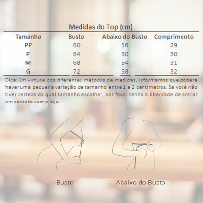 Top Feminino Regata Alça Dupla