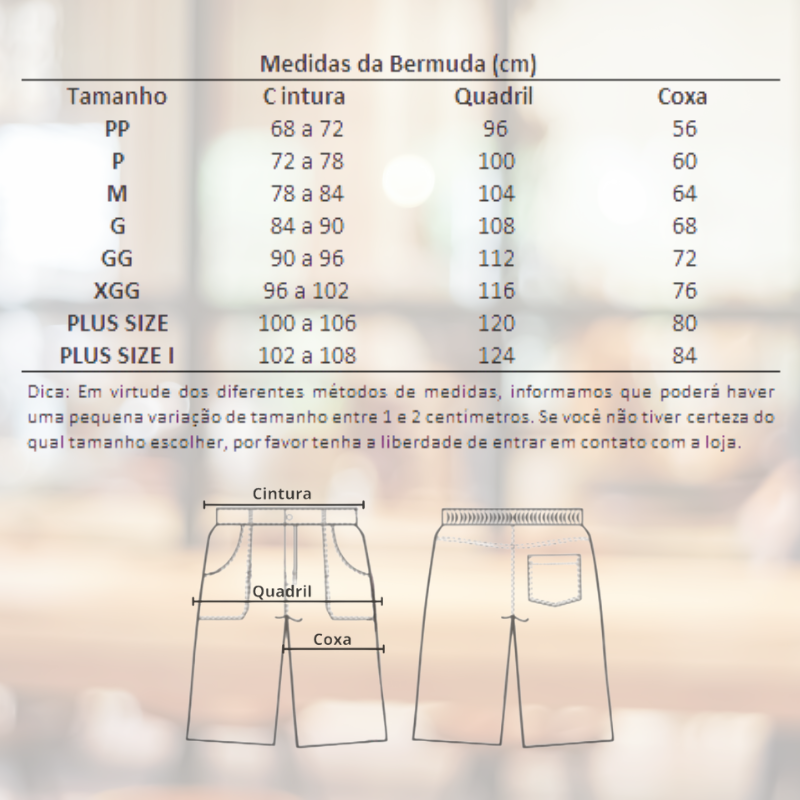 Bermuda Masculina - Garabella